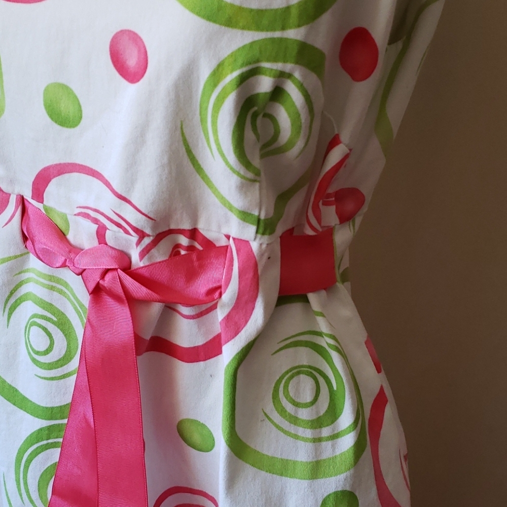 FUN Jessica Howard 12 dress w/ grosgrain belt - Picture 3 of 11